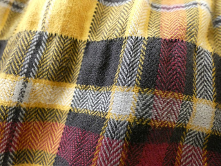 SSC ヘリンボーンチェック丸衿長袖ビックブラウスの商品画像47