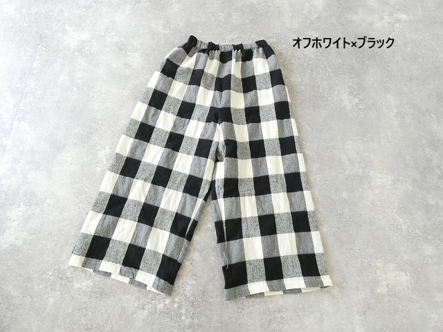 SSC ブロックチェックワイドパンツの商品画像28