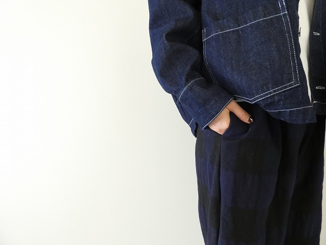 SSC ブロックチェックワイドパンツの商品画像3