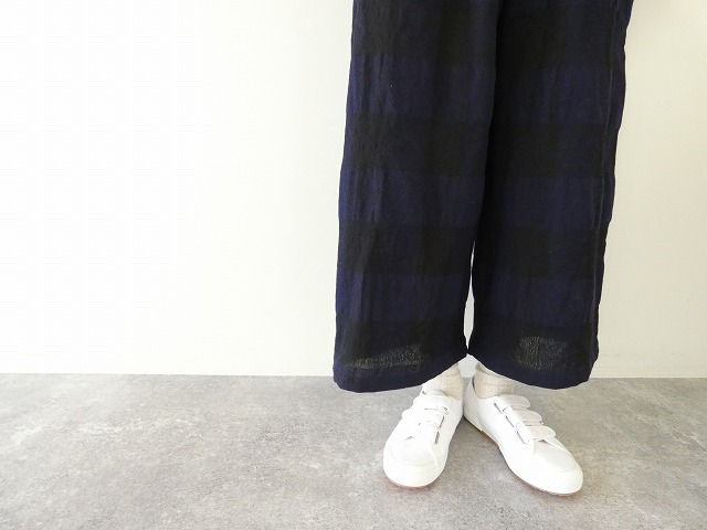 SSC ブロックチェックワイドパンツの商品画像4