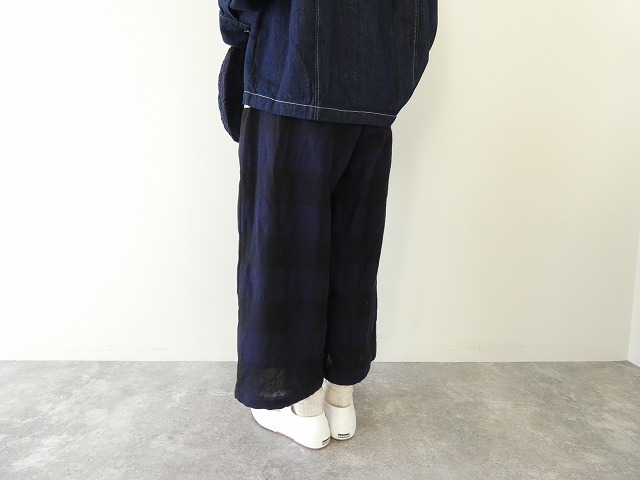 SSC ブロックチェックワイドパンツの商品画像7