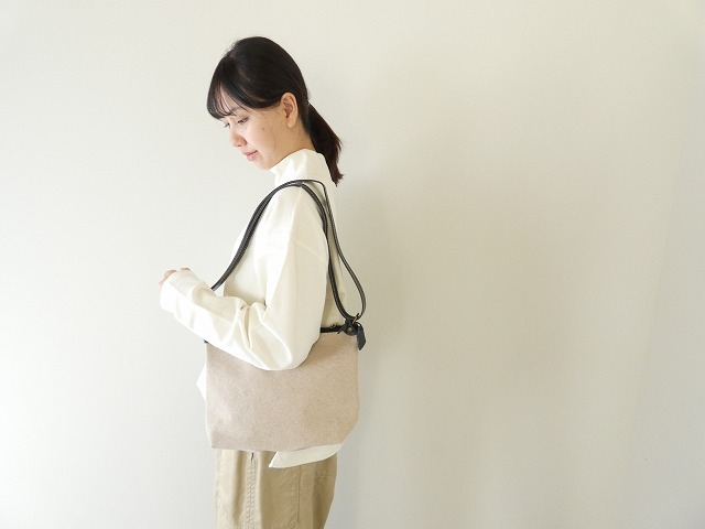 TAMPICO(タンピコ) コットンストーンウォッシュ ショルダーバッグ　POCHETTE BANDOULETE CSWの商品画像1