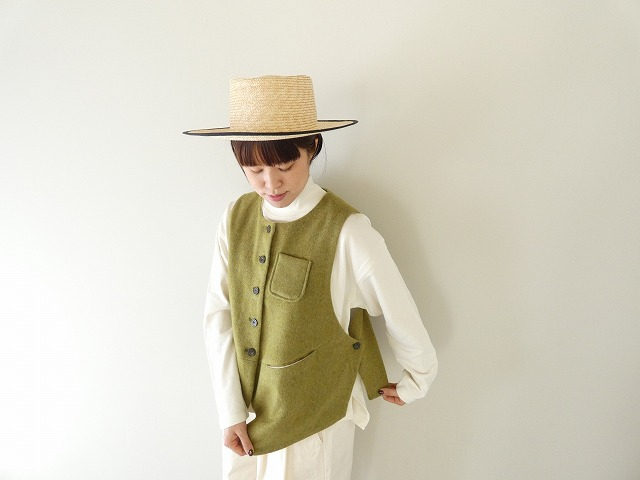 tumugu(ツムグ) エコウールモッサベストの商品画像1