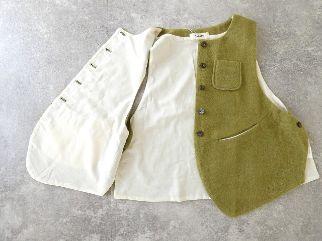 tumugu(ツムグ) エコウールモッサベストの商品画像14