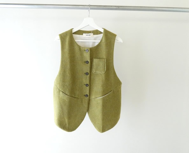 tumugu(ツムグ) エコウールモッサベストの商品画像2