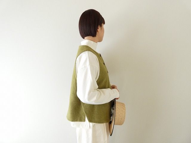 tumugu(ツムグ) エコウールモッサベストの商品画像9