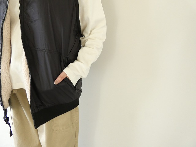 vb ボアナイロンリバーシブルベストの商品画像10