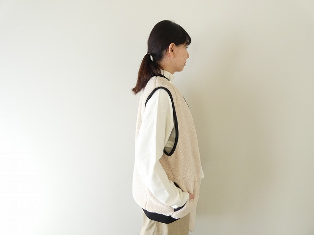vb ボアナイロンリバーシブルベストの商品画像5
