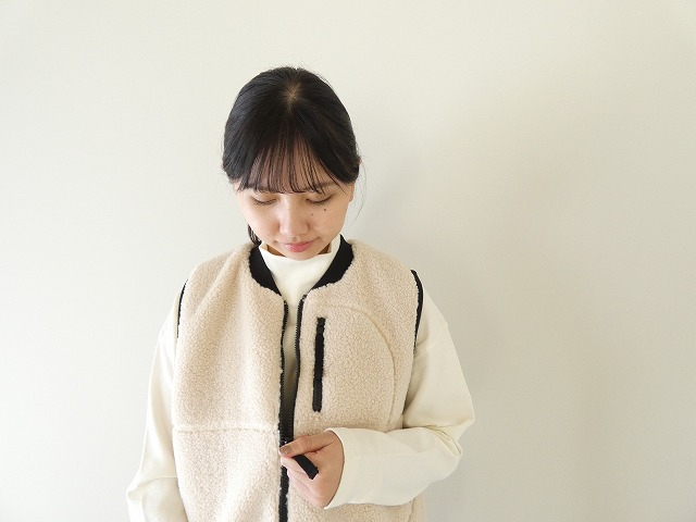 vb ボアナイロンリバーシブルベストの商品画像7