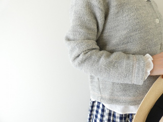 bulle de savon(ビュルデサボン) ブリティッシュウール 裏毛 カーディガンの商品画像22