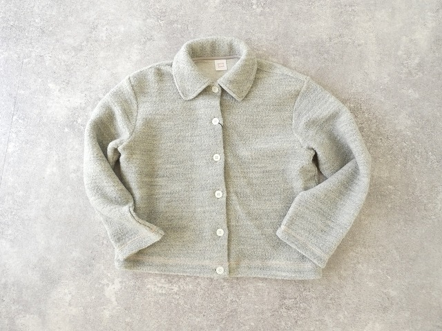 bulle de savon(ビュルデサボン) ブリティッシュウール 裏毛 カーディガンの商品画像3