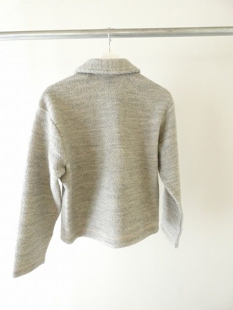 bulle de savon(ビュルデサボン) ブリティッシュウール 裏毛 カーディガンの商品画像9