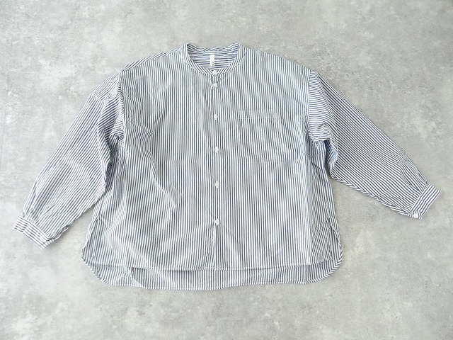 D.M.G(ディーエムジー) ストライプBIGポケットワイドシャツの商品画像10
