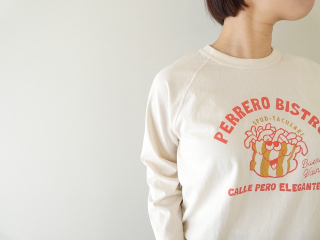 Clip.tab(クリップタブ) ドライ天竺PERREROプリントラグランプルオーバーの商品画像16