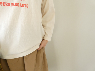 Clip.tab(クリップタブ) ドライ天竺PERREROプリントラグランプルオーバーの商品画像17