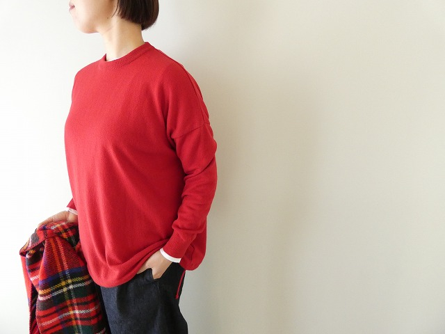 NARU ミルキーラムコードアレンジニットプルオーバーの商品画像10