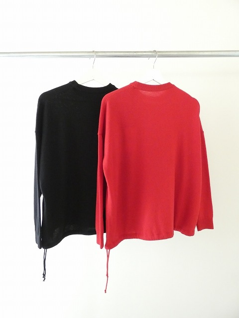 NARU ミルキーラムコードアレンジニットプルオーバーの商品画像12