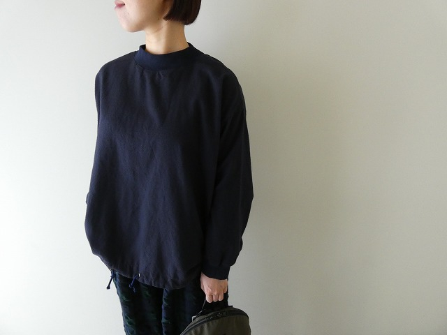 BLUE LAKE MARKET(ブルーレイクマーケット) フランネルタック入りドロストヘムプルオーバーの商品画像1