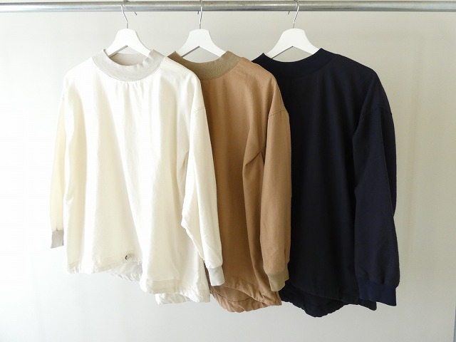 BLUE LAKE MARKET(ブルーレイクマーケット) フランネルタック入りドロストヘムプルオーバーの商品画像3