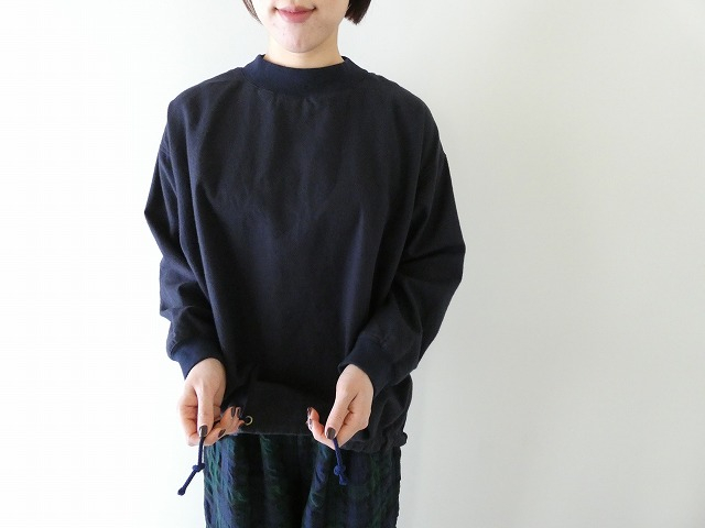 BLUE LAKE MARKET(ブルーレイクマーケット) フランネルタック入りドロストヘムプルオーバーの商品画像4