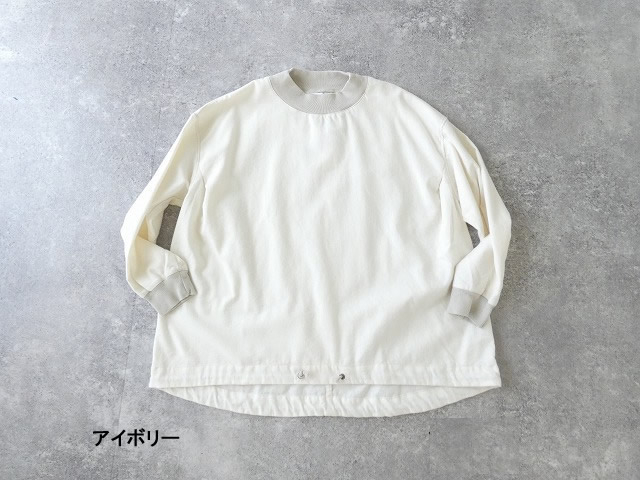 BLUE LAKE MARKET(ブルーレイクマーケット) フランネルタック入りドロストヘムプルオーバーの商品画像42