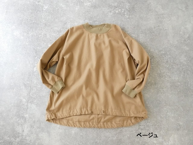 BLUE LAKE MARKET(ブルーレイクマーケット) フランネルタック入りドロストヘムプルオーバーの商品画像56