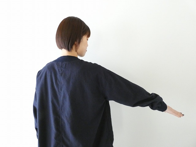 BLUE LAKE MARKET(ブルーレイクマーケット) フランネルタック入りドロストヘムプルオーバーの商品画像7