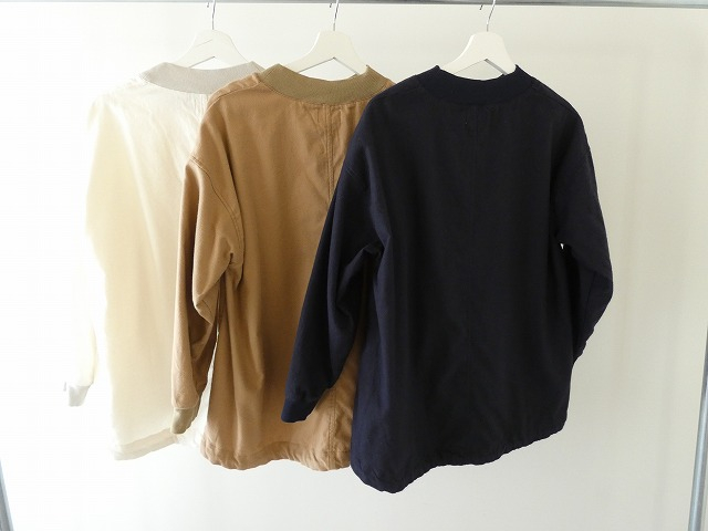 BLUE LAKE MARKET(ブルーレイクマーケット) フランネルタック入りドロストヘムプルオーバーの商品画像9