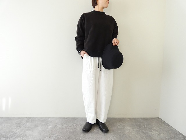 BLUE LAKE MARKET(ブルーレイクマーケット) アンチピリングフリースドロストヘムフリースプルオーバーの商品画像2