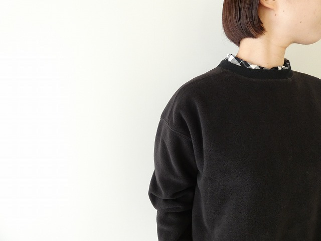 BLUE LAKE MARKET(ブルーレイクマーケット) アンチピリングフリースドロストヘムフリースプルオーバーの商品画像5