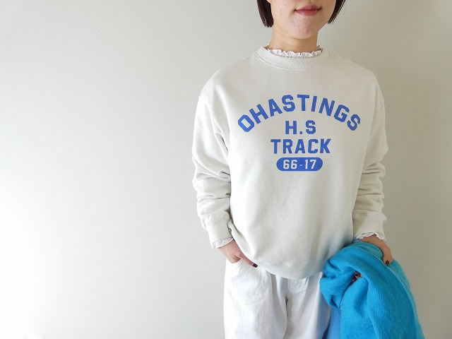 BLUE LAKE MARKET(ブルーレイクマーケット) AZUMA裏毛 脇パネルパネルプルオーバーの商品画像1