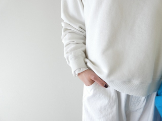 BLUE LAKE MARKET(ブルーレイクマーケット) AZUMA裏毛 脇パネルパネルプルオーバーの商品画像17