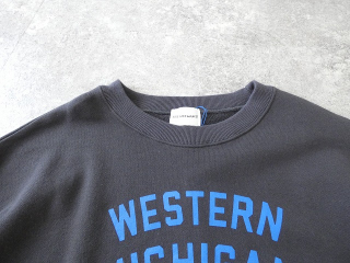 BLUE LAKE MARKET(ブルーレイクマーケット) AZUMA裏毛 ヘムラウンドプリントプルオーバーの商品画像30