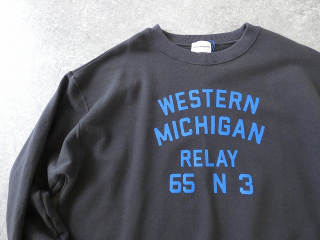 BLUE LAKE MARKET(ブルーレイクマーケット) AZUMA裏毛 ヘムラウンドプリントプルオーバーの商品画像31