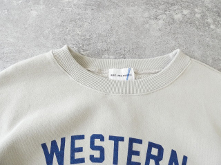 BLUE LAKE MARKET(ブルーレイクマーケット) AZUMA裏毛 ヘムラウンドプリントプルオーバーの商品画像44