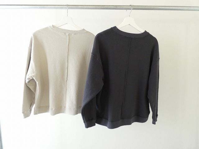 BLUE LAKE MARKET(ブルーレイクマーケット) AZUMA裏毛 ヘムラウンドプリントプルオーバーの商品画像9