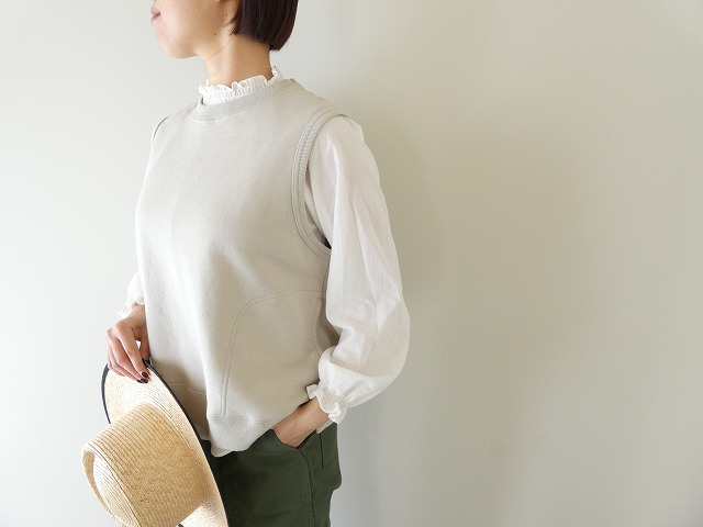 BLUE LAKE MARKET(ブルーレイクマーケット) AZUMA裏毛シームポケットベストの商品画像2