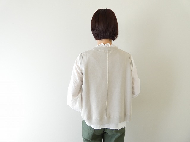 BLUE LAKE MARKET(ブルーレイクマーケット) AZUMA裏毛シームポケットベストの商品画像4