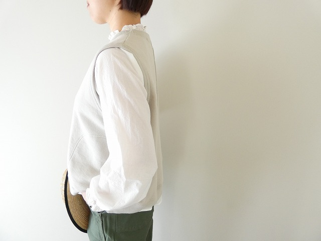 BLUE LAKE MARKET(ブルーレイクマーケット) AZUMA裏毛シームポケットベストの商品画像5