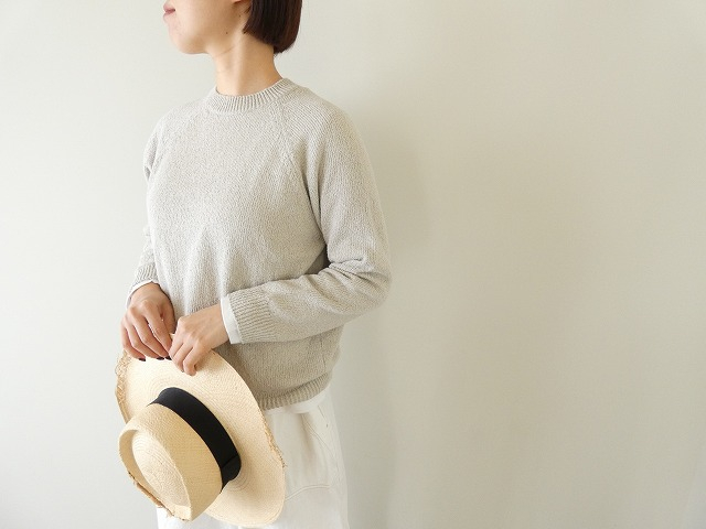 evam eva(エヴァムエヴァ) roving cotton pulloverの商品画像1