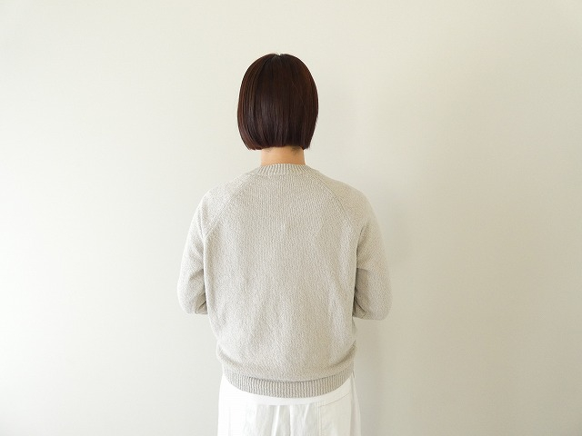 evam eva(エヴァムエヴァ) roving cotton pulloverの商品画像2