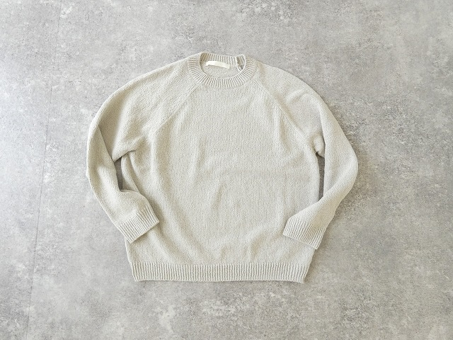 evam eva(エヴァムエヴァ) roving cotton pulloverの商品画像3