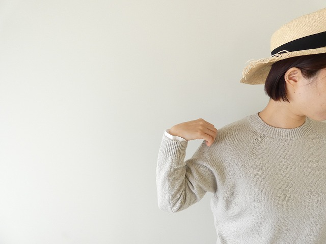 evam eva(エヴァムエヴァ) roving cotton pulloverの商品画像4