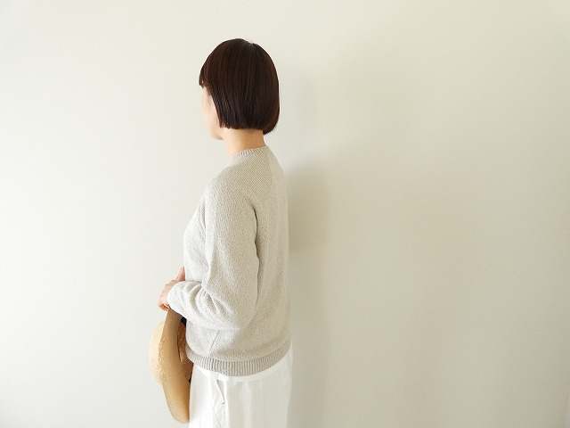 evam eva(エヴァムエヴァ) roving cotton pulloverの商品画像5