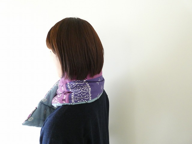 KAPITAL(キャピタル) ネルバンダナプリントリバーシブルKESAマフラーの商品画像5