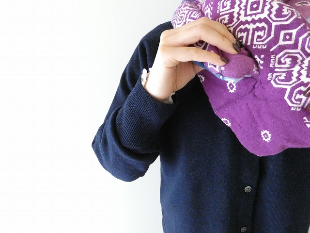 KAPITAL(キャピタル) ネルバンダナプリントリバーシブルKESAマフラーの商品画像7