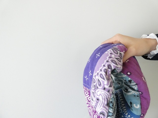 KAPITAL(キャピタル) ネルバンダナプリントリバーシブルKESAマフラーの商品画像8