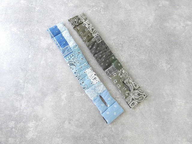 KAPITAL(キャピタル) ネルバンダナプリントリバーシブルKESAマフラーの商品画像9