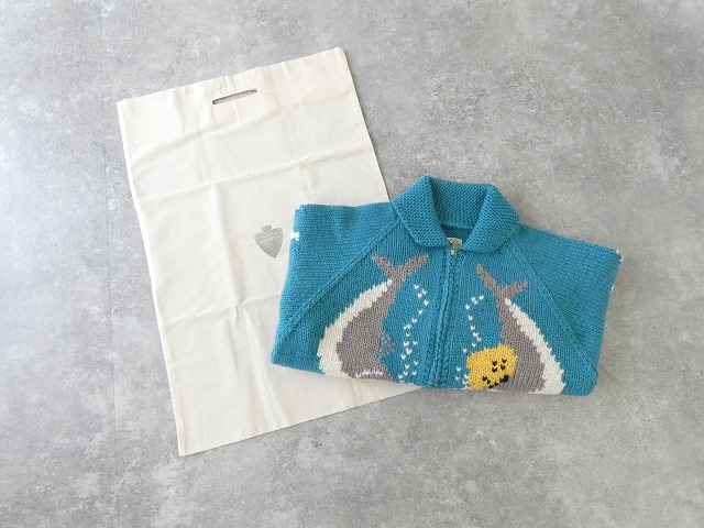 KAPITAL(キャピタル) ハンドニット PECKISH TROUT ZIPボレロの商品画像12