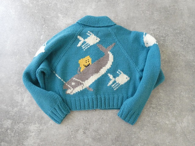 KAPITAL(キャピタル) ハンドニット PECKISH TROUT ZIPボレロの商品画像29